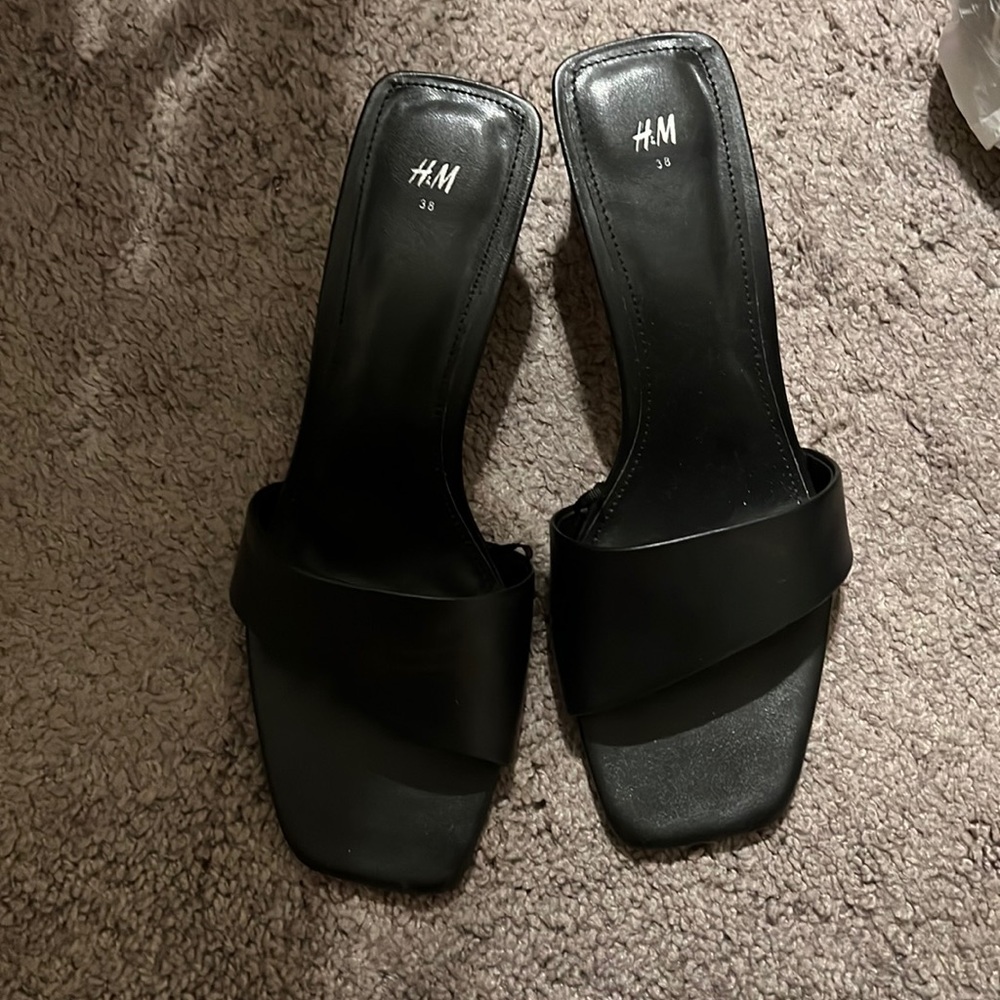 Black heels